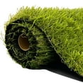 thumbnail image 1 of Home Cal Artificial Grass Outdoor Rug - Faux Fake Grass Decor Mat Rug Carpet Turf Neat Edge for Home Pet Lawn and Landscape Outdoor or Indoor,Autumn grass, 24mm high, 3ft*2ft, 1 of 6