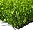 thumbnail image 1 of Home Cal Artificial Grass Outdoor Rug - Faux Fake Grass Decor Mat Rug Carpet Turf Neat Edge for Home Pet Lawn and Landscape Outdoor or Indoor,Spring grass, 30mm high, 3ft*2ft, 1 of 6
