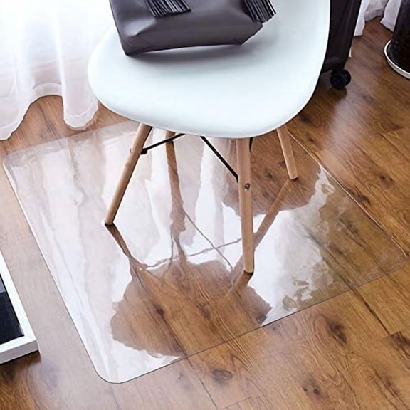 Home Cal Carpet Chair Mat Clear Non-slip Desk Floor Mat for Home Office Study Room Hard Wood Floor Protection - Wearproof Gaming Computer Chair Mat, Rectangular (30''x39'')