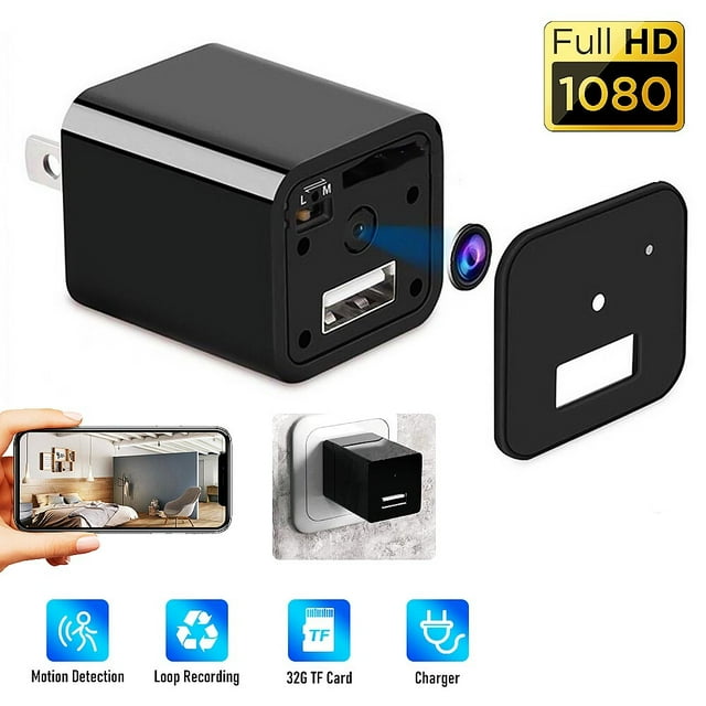 Home Camera with HD 1080P Video/Audio,WIFI Wireless Mini Camera Small