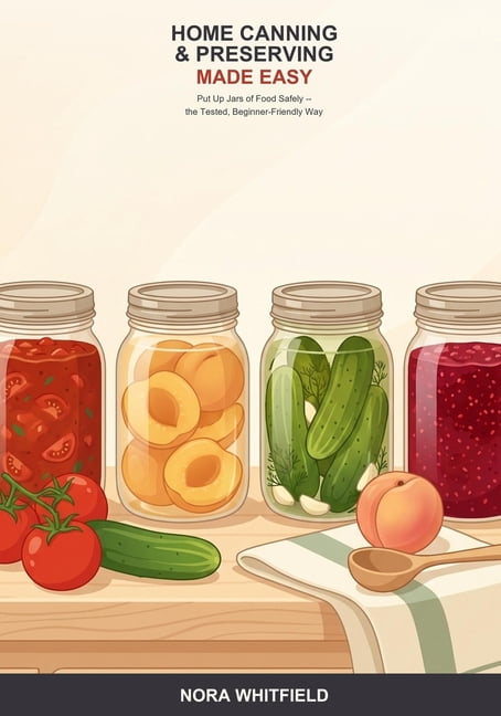 Home Canning and Preserving Made Easy: A Beginner's Guide to Safely Putting Up Food at Home -- from Water-Bath Jams and , (Paperback)