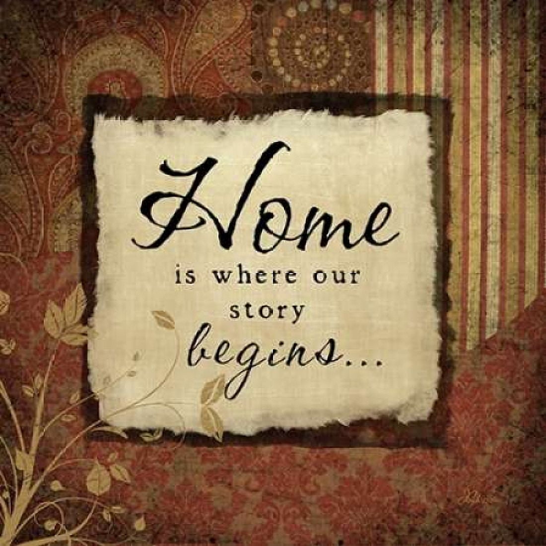 Home Canvas Art - Jennifer Pugh (24 x 24)