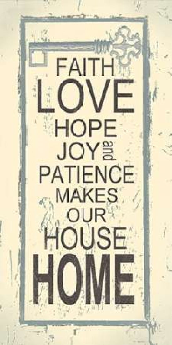 Home Canvas Art - Jo Moulton (10 x 20)