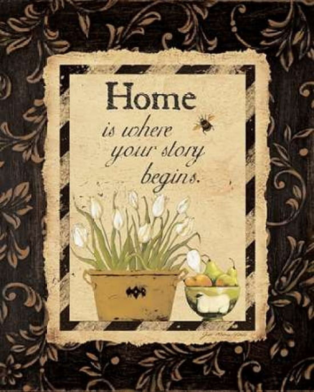 Home Canvas Art - Jo Moulton (24 x 30)