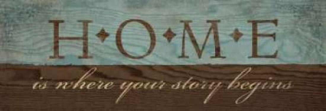 Home Canvas Art - N Harbick (12 x 36)
