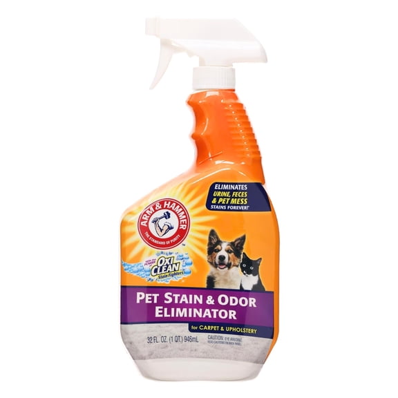 Home Care Pet Stain and Odor Eliminator 32 fl. Oz, Cleaning Solution Bacteria Remover Household Chores Tool Hygiene Disinfection Cleanliness Sanitary Maintenance Oxi-clean Deodorizers Neutralizers