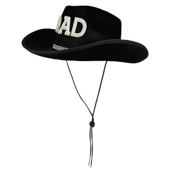 Hauaitttt Home Casual Style Hat for Parents Gender Reveal Party Bowler Hat Western Cowboy Hat Women Cowboy Hat Light up Cowboy Hat Cowboy Holster and Belt Left High Plains Hats for Men Sombrero Party