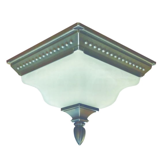 Home Ceiling Decorative Abington F-2753-SW Flush Mount Light - Swedish Silver