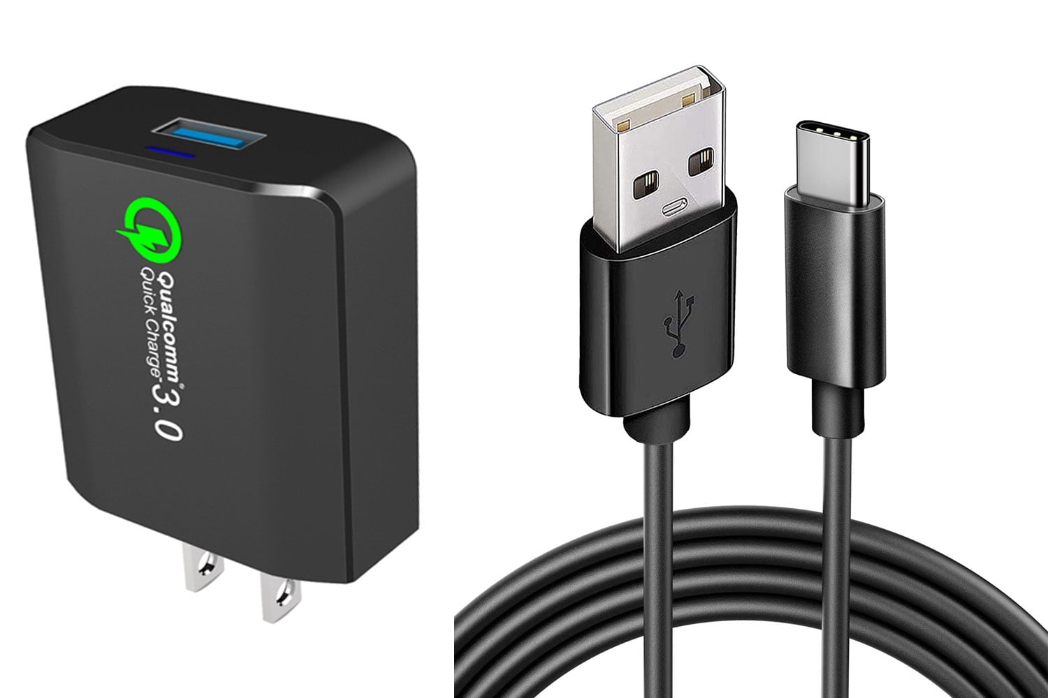 Home Charger 18W Fast for Motorola Razr Ultra (2025) - 6ft USB Cable Type-C Turbo Charge Travel Wall Power