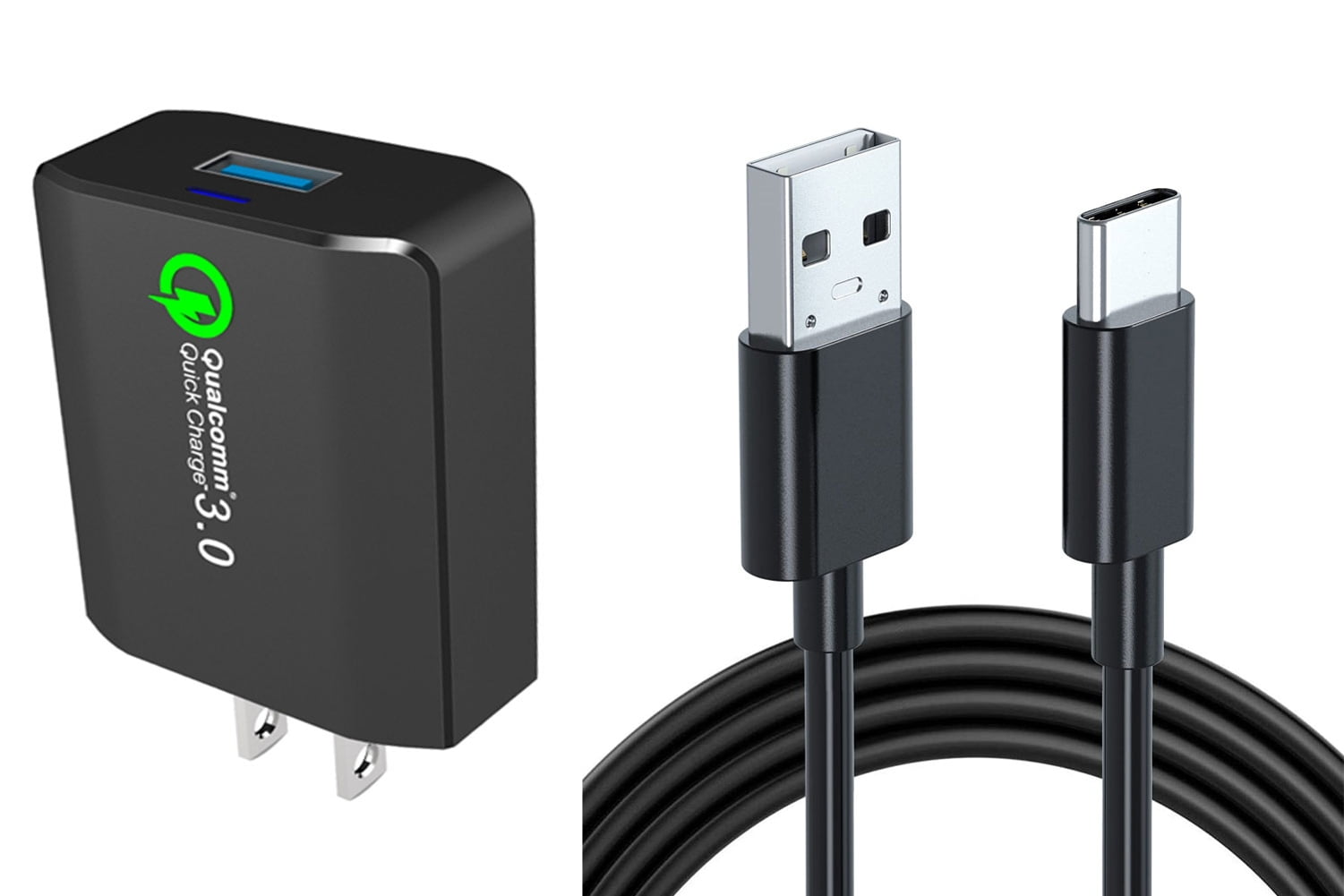 Home Charger for Nokia C300, G100, C110, G310 5G Phones - 18W Fast 6ft USB Cable Type-C Turbo Charge Travel for Nokia C300, G100, C110, G310 5G Models