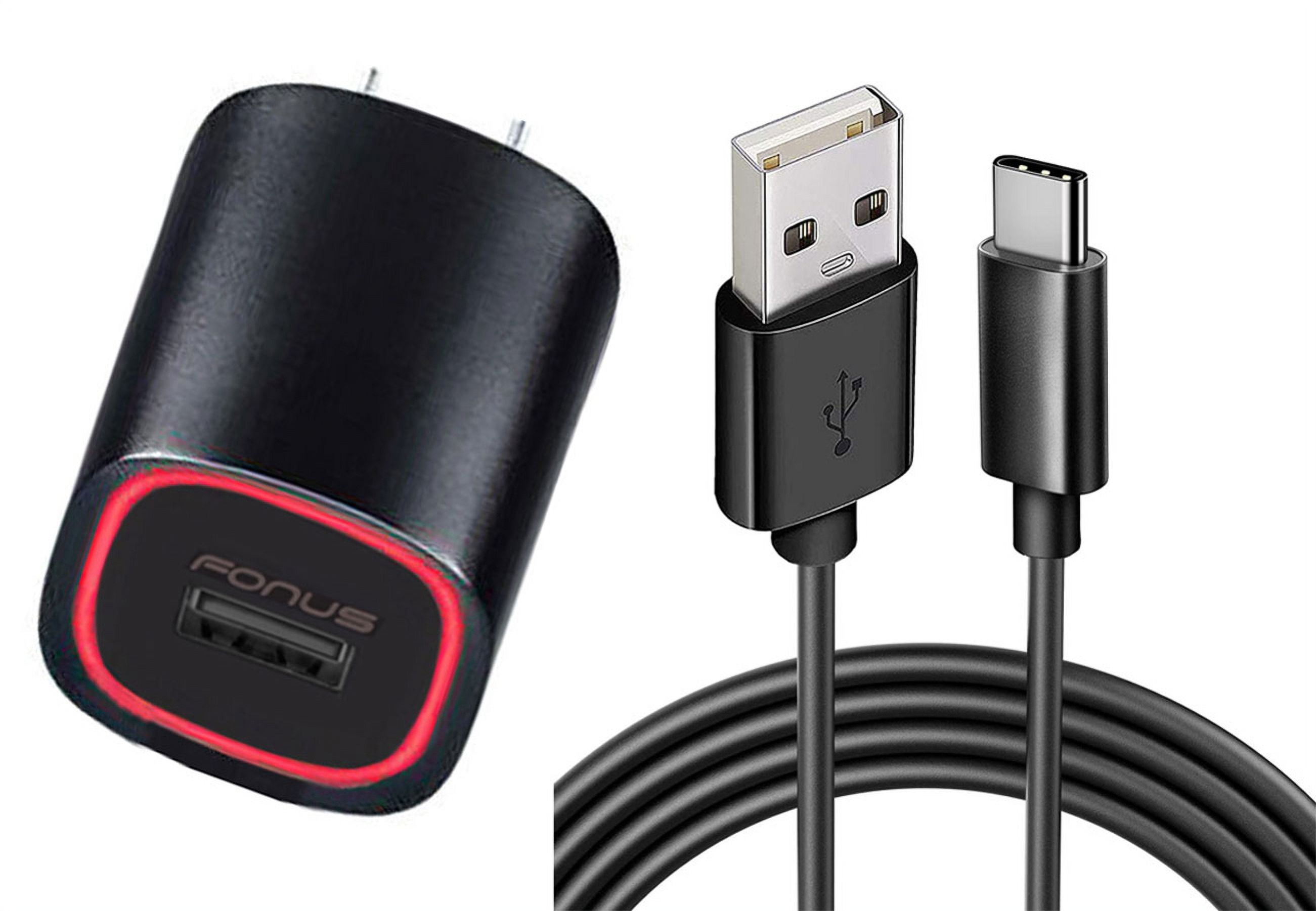 Home Charger for Nokia G50/G10/G20 - Fast 18W USB Cable 6ft TYpe-C Power Adapter Cord for Nokia G50/G10/G20