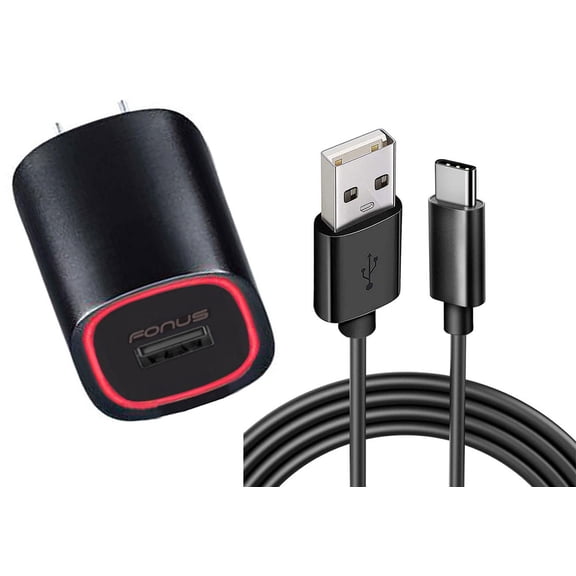 Home Charger for Samsung Galaxy Note 10/Plus - Fast 18W USB Cable 6ft TYpe-C Power Adapter Cord for Galaxy Note 10/Plus