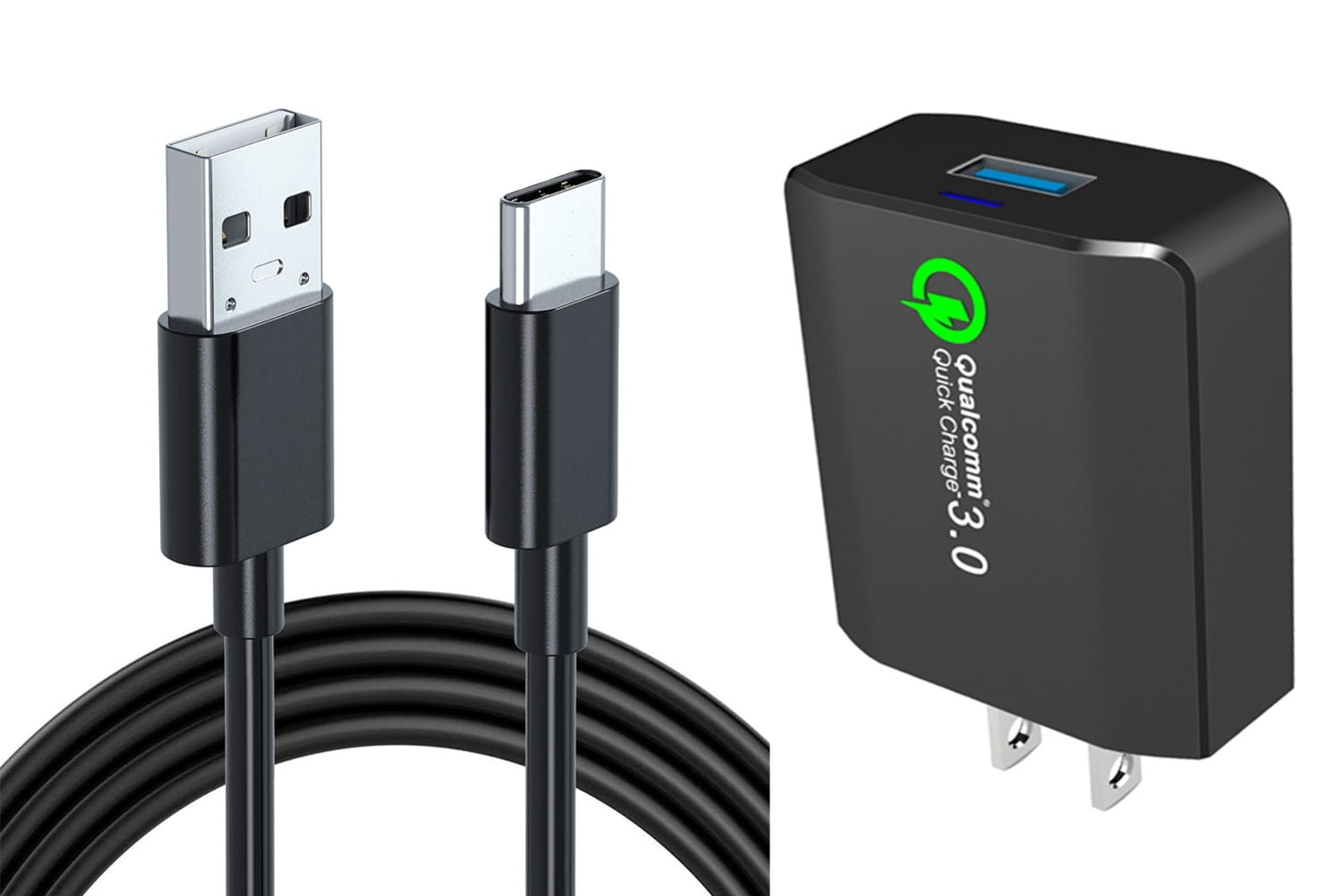 Home Charger for Verve Snap, Iris Flip Phones - 18W Fast 6ft USB Cable Type-C Quick Charge Travel for Consumer Cellular Verve Snap, Iris Flip