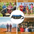 Home Cheap Portable Outdoor & Beverage Belt Hiking Camping BBQ & Party Adjustable Carry Pouch