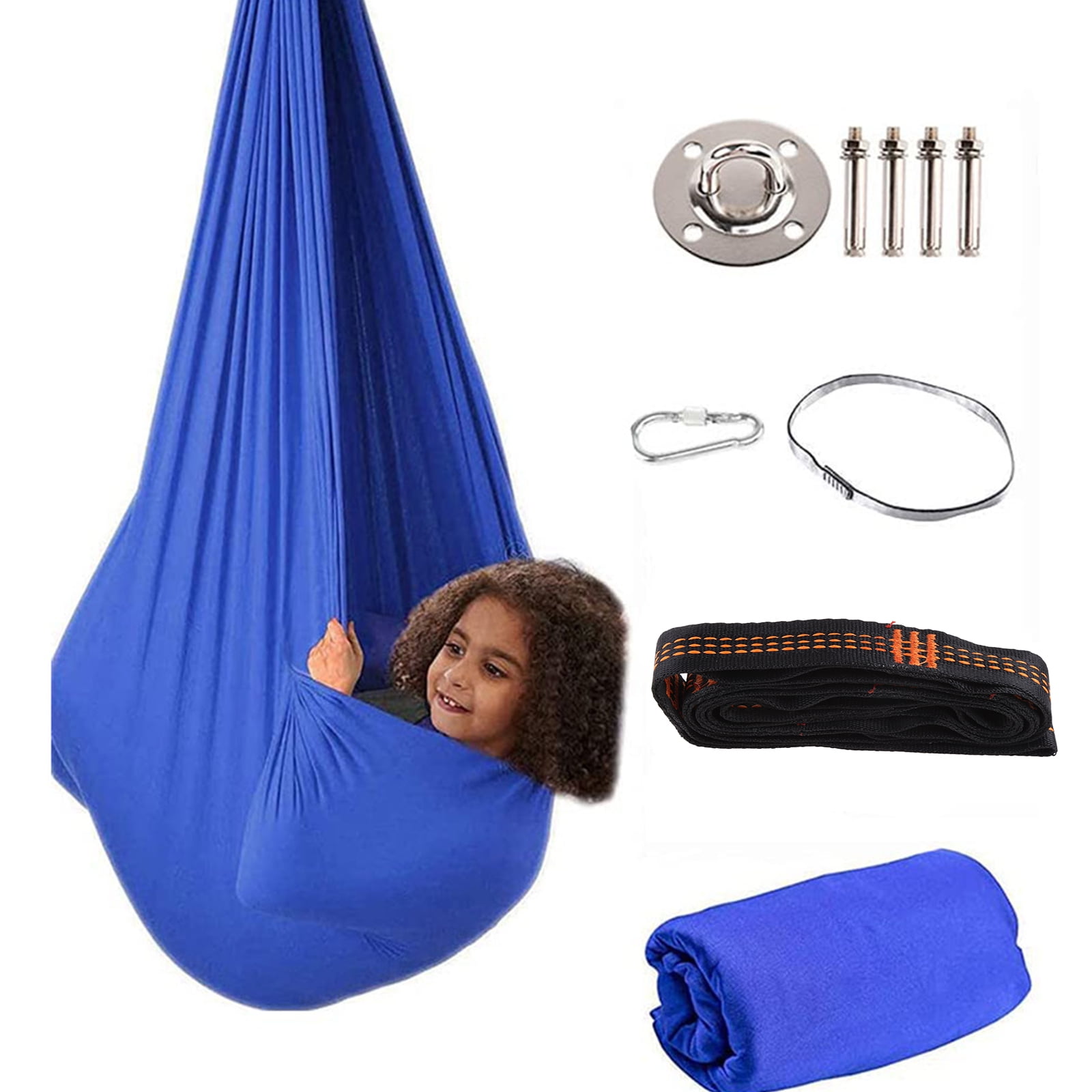 Home Child Kids with Special Needs Autism ADHD Comfortable Therapy Hammock Swing