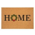 thumbnail image 1 of Home Christmas Wreath Doormat,24"x48", 1 of 7