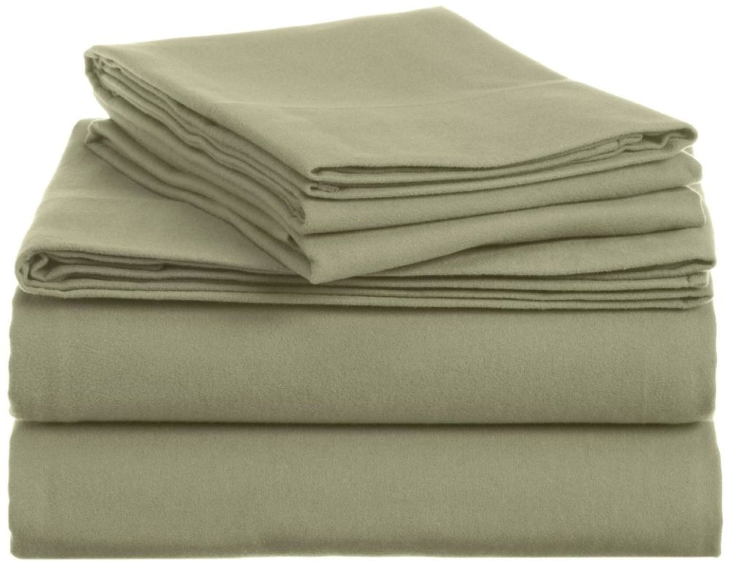 Wonderland Soft Flannel Sheet Set Gray 6Pc Queen - Lush Decor 16T008260