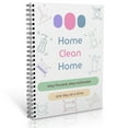 thumbnail image 1 of Home Cleaning Planner Notebook - House Chore Schedule & Task Tracker for Daily Goal Management, Home Organizer Journal with Checklists for Cleaning Routines & Life Planning (1 Notebook), 1 of 6