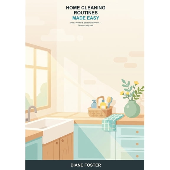 Home Cleaning Routines Made Easy: A Beginner's Guide to a Consistently Clean Home -- Simple Daily, Weekly, and Seasonal , (Paperback)