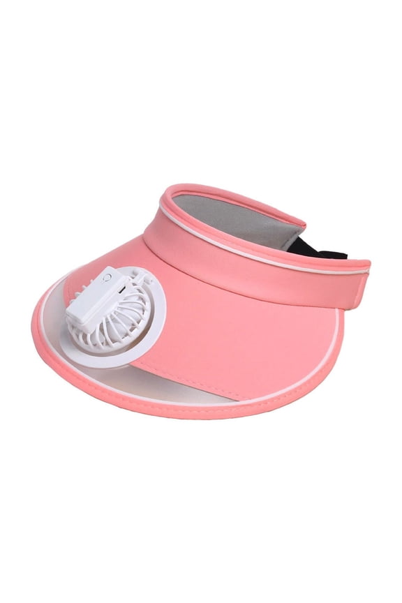 Fan, I for Home, Office, Dorm Hat With Fan For Women - Fan Visor Hat - Three Gear Mediation And Large Area Sun Protection