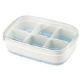 thumbnail image 1 of Kyusrd Mini soft tape cover for freezing Ice Tray Food Grade Push Type Ice Tray Household Refrigerator Storage Box Ice Cubes Ice Box Easy To Release Ice Tray, 1 of 7