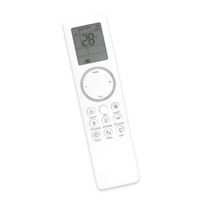 Home Climate Remote Control with LCD Display, White Replacement Handset, Quick Button Access for Temperature, Fan, Mode, Swing, Timer, and Sleep