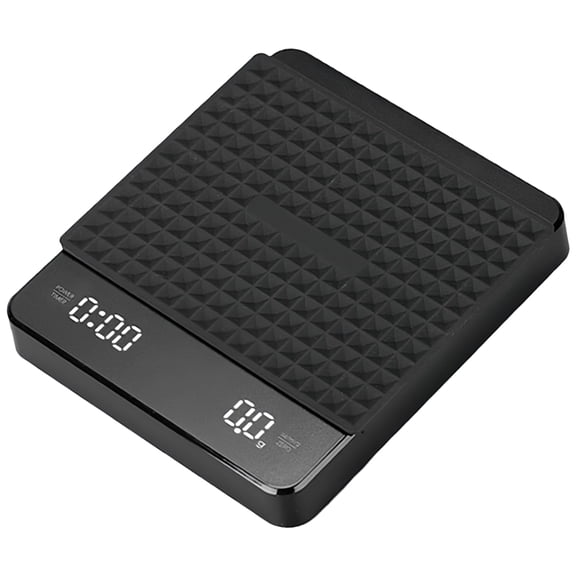 ABS Coffee Scale for Home with USB Timer, LCD Display, 1g Increments