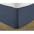 thumbnail image 1 of Soft Essentials™  Premium Pleated Bed Skirt Dust Ruffle - California King - Navy, 1 of 3