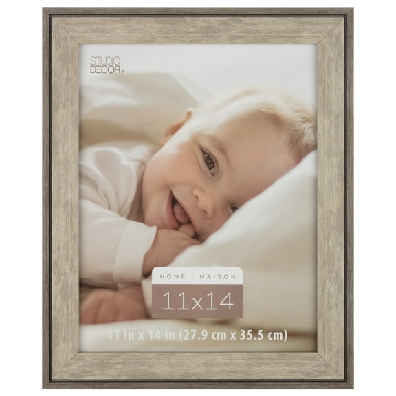 Home Collection Gray Wash Two-Tone Frame by Studio Decor