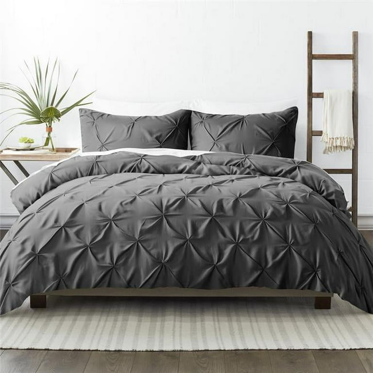 Home Collection King 12 3 Size of - - of Piece Pinch California Pleat Size Premium Cover Soft Pack King 12 Set, & Ultra Duvet Case
