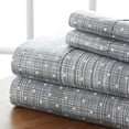 thumbnail image 1 of Home Collection Merit Linens 4-piece Premium Polka Dot Pattern Bed Sheet Set, 1 of 5