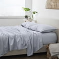 thumbnail image 1 of Home Collection Premium Ultra Soft Chambray Style Pattern Bed Sheets Set - 4 Piece Case of 12, 1 of 1