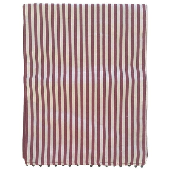 Home Collection Red Vintage Stripe Reversible Table Runner, 14" x 72"