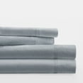 thumbnail image 1 of Home Collection Solid Cotton Sheet Set or Pillowcases Color: Blue Size: FULL SET, 1 of 4