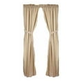 thumbnail image 1 of Home Collection by Raghu 2-Piece Heirloom Panels, 84 by 86-Inch, Oat, 1 of 2