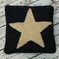 thumbnail image 1 of Home Collection by Raghu Star Black & Tan Pillow Cover, One Size, Black, 1 of 1
