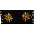 thumbnail image 1 of Home Collections by Raghu Black Sunflower Power Table Runner, 1 of 1
