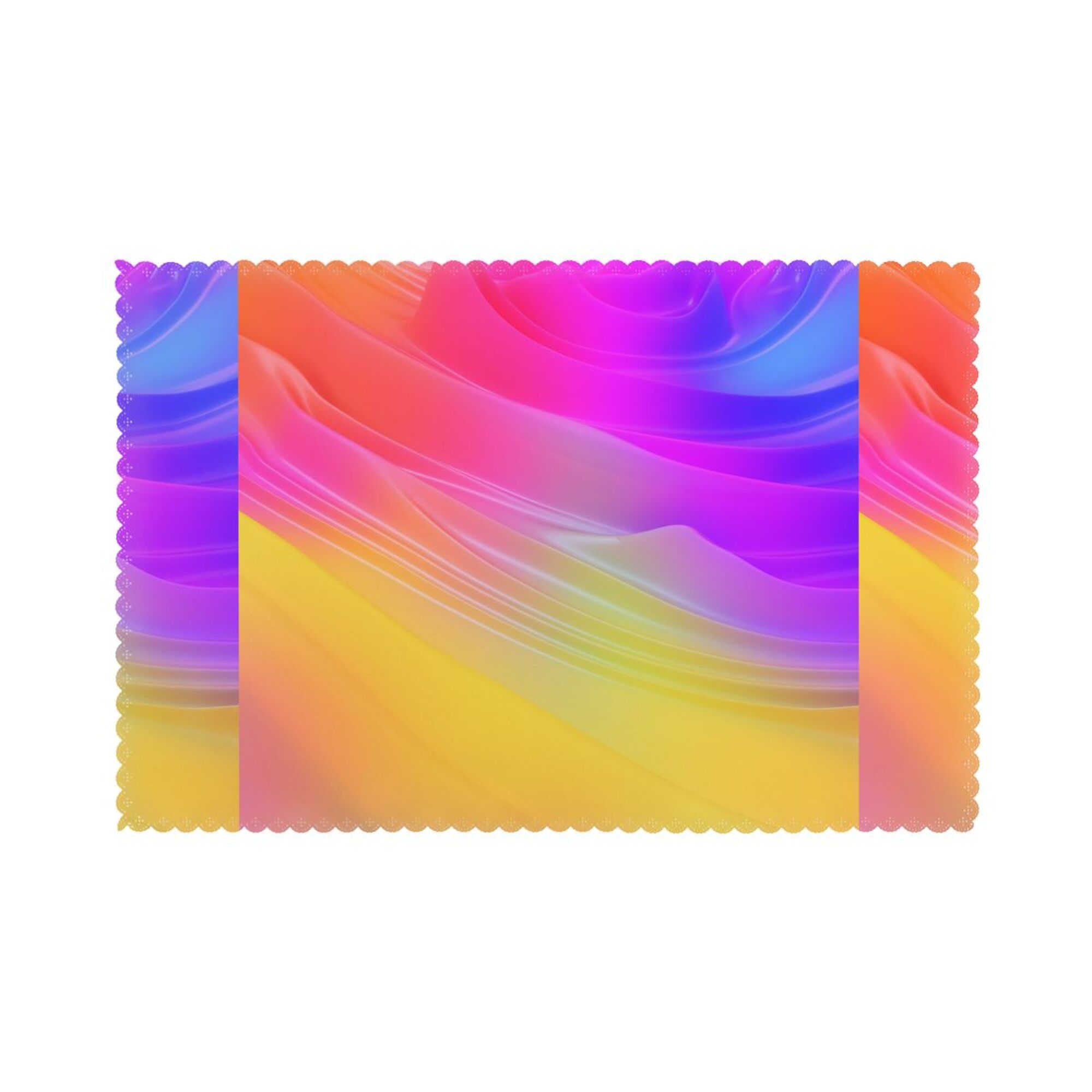 Home Colorful Abstract Lava Background Placemats Set Of 6 Washable