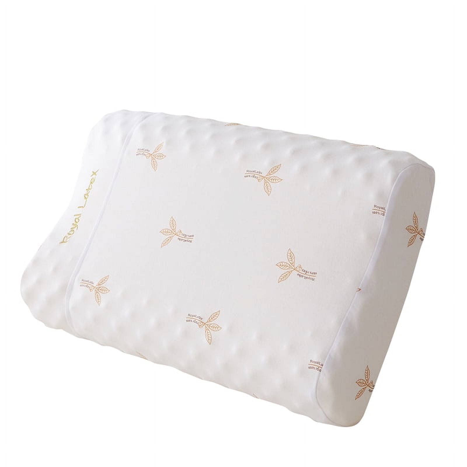 Home Comfortable Natural Latex Dunlop Wavy Sleeping Pillow