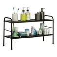 thumbnail image 1 of Home-Complete 2 Tier Under Sink Organizer with 8 Removable Panels (Black), 1 of 6