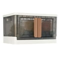 thumbnail image 1 of Home-Complete Collapsible Plastic Storage Bin with Lid - 8.4Gal Capacity Organizer for Adult, 1 of 6