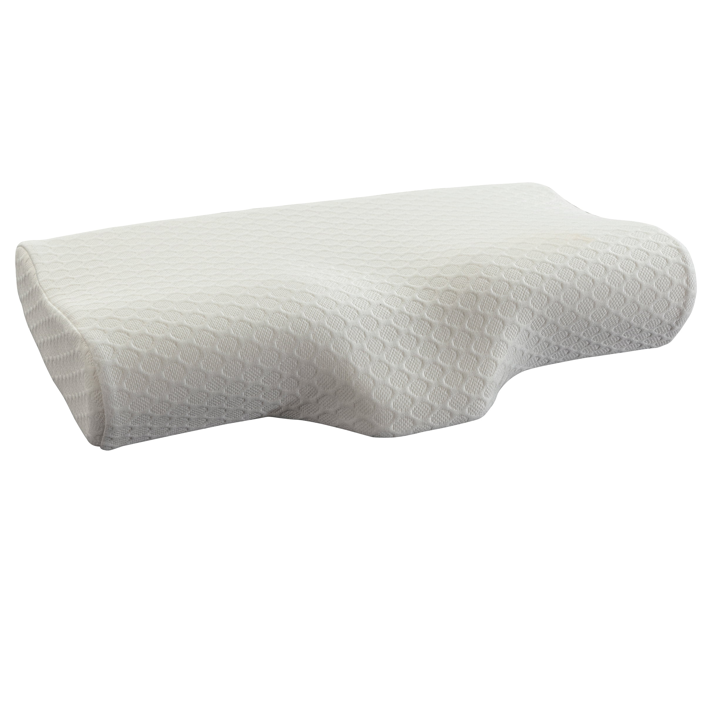 Home-Complete Memory Foam Neck Pillow for Side, Back, and Stomach Sleepers