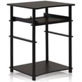 thumbnail image 1 of Home Computer Desk, Espresso/Black, 1 of 5
