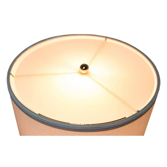 Home Concept 13.5" Round Diffuser Translucent frosted White will Soften Light from Drum Lampshades and Pendants