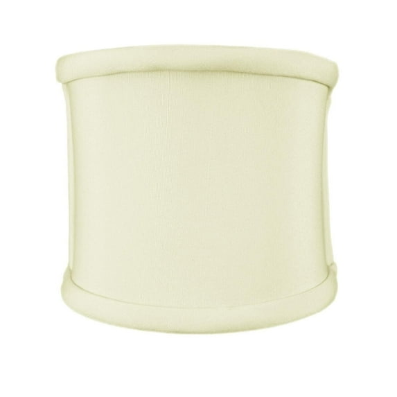 Home Concept 4x4x4 Clip-on Sconce Half-Shell Lampshade Eggshell Shantung Fabric