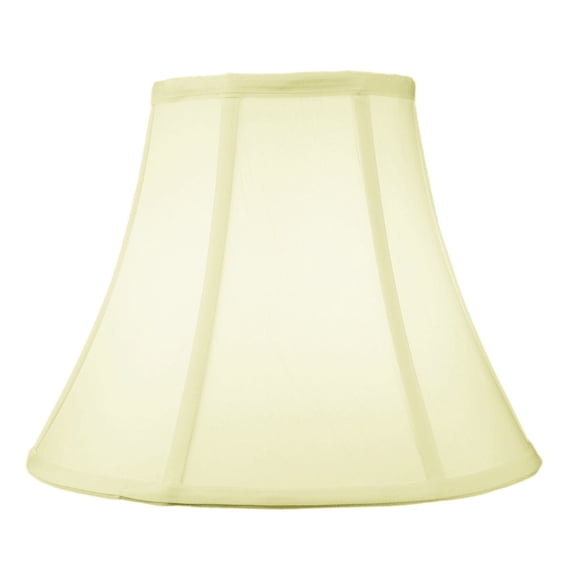 Home Concept 6x12x9.5 Egg Shell Shantung Bell Lampshade
