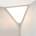 thumbnail image 1 of Home Concept Beacon 16 Inch Triangle Corner Light with 17 Foot Cord, White, 1 of 6