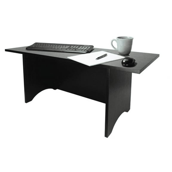 Home Concept Inc 12'' H x 36'' W Standing Desk Conversion Unit-Black