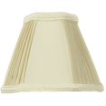 thumbnail image 1 of Home Concept Inc Classics Brass 5'' Shantung Empire Candelabra Shade, 1 of 5