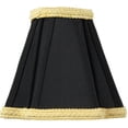 thumbnail image 1 of Home Concept Inc Classics Brass 5'' Shantung Empire Candelabra Shade, 1 of 5